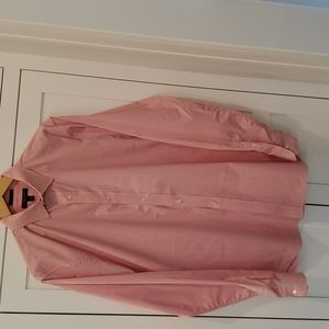 Banana Republic Mens Slim Fit Tech Stretch Cotton Shirt